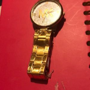 Michael Kors golf and silver watch. Never worn